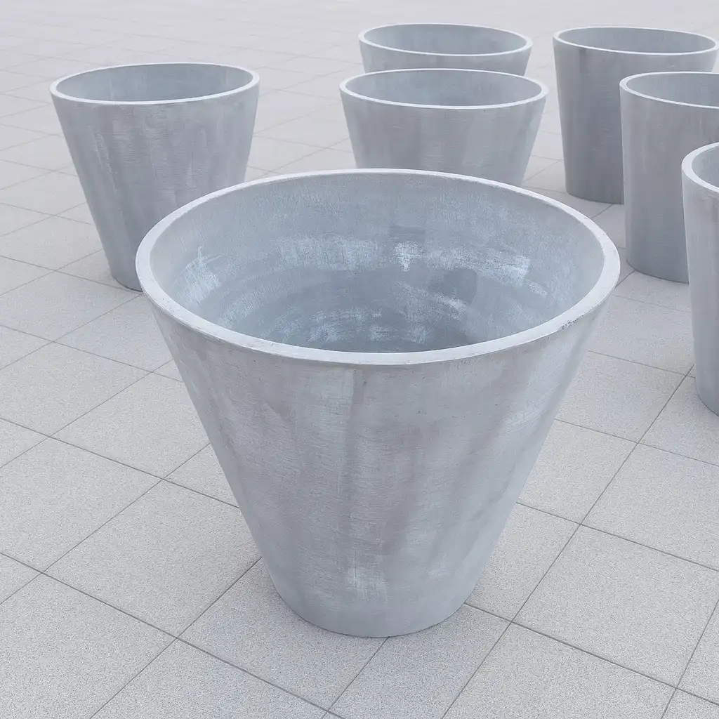 Taper Pulse Plant Pot - Medium