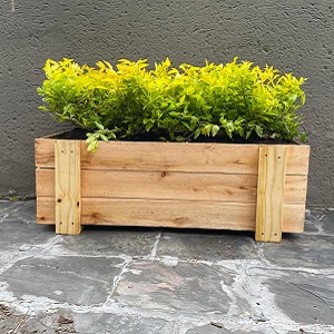 希少 large wooden pot Wooden planter (L 1000mm, W 340mm and H 310mm) - Large